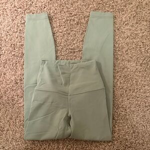 lululemon athletica Sage Green High-Rise Leggings- Never Worn